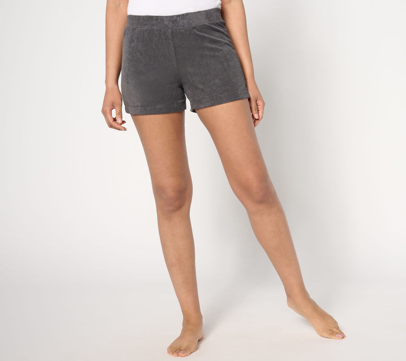 Barefoot Dreams CozyTerry Shorts — View 3