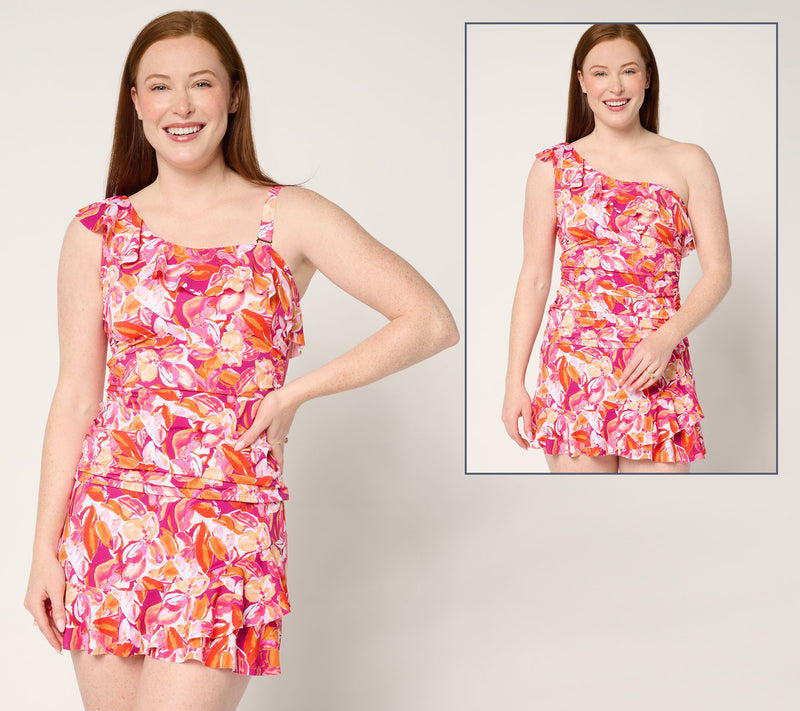 Isaac Mizrahi Live! Bridgehampton Tankini Skirt Set — View 5