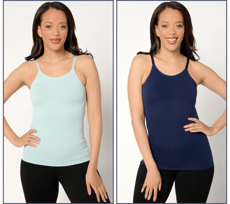 Shapermint Essentials All Day Everyday Scoop Neck Cami - 2 Pack — Main view
