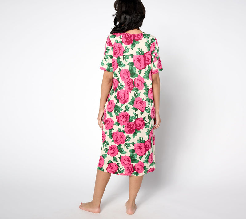 BumbleBella by Jill Martin Dreamy Jersey T-Shirt Dress — View 2