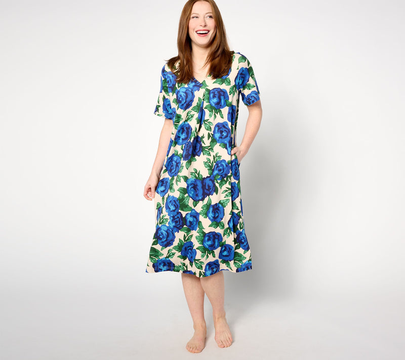 BumbleBella by Jill Martin Dreamy Jersey T-Shirt Dress — View 9