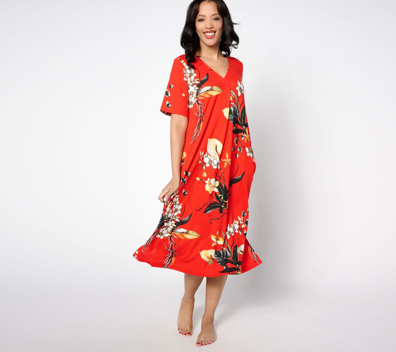 BumbleBella by Jill Martin Dreamy Jersey T-Shirt Dress — View 11