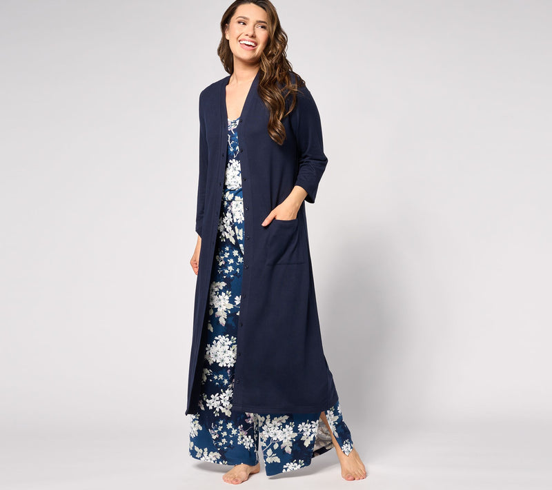 BumbleBella by Jill Martin Dreamy Jersey Duster Cardigan — View 5