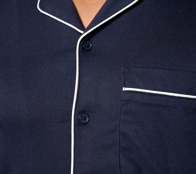 BumbleBella by Jill Martin Dreamy Jersey Men's Classic Pajama Set — View 3