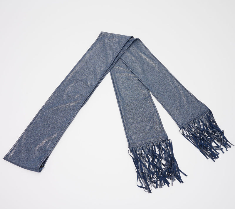 Women with Control Como Jersey Runway Fringe Obi Belt — View 7