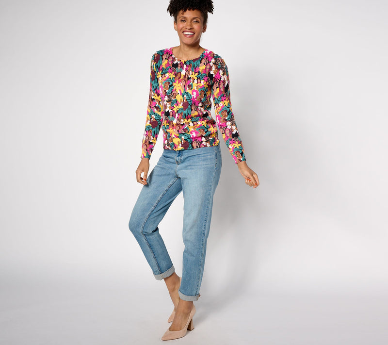Women with Control International Women's Day Printed Sweater — View 3