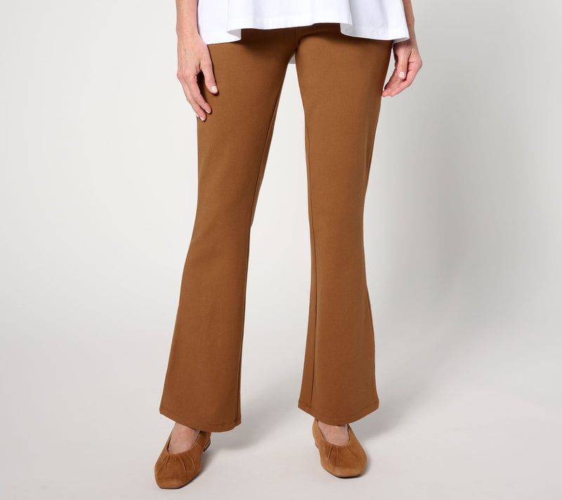 Women with Control Regular Pull On Slim Bootcut Pants — View 3
