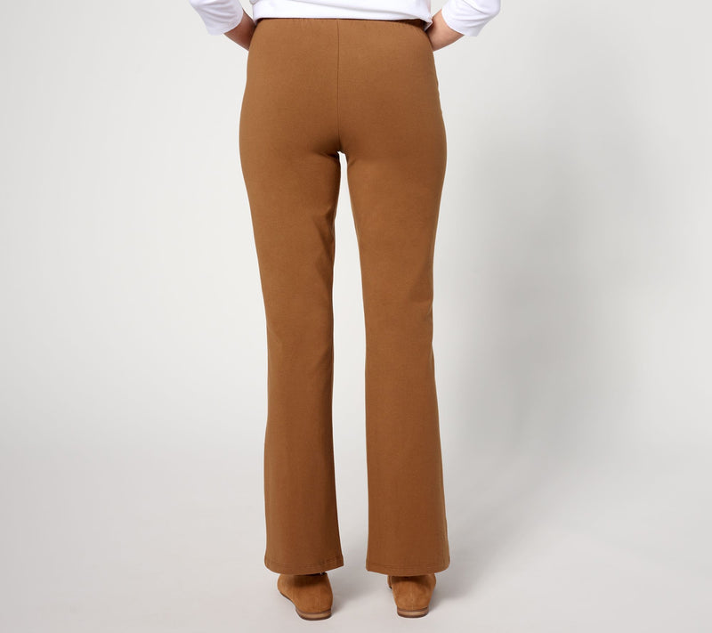 Women with Control Petite Pull On Slim Bootcut Pants — View 10