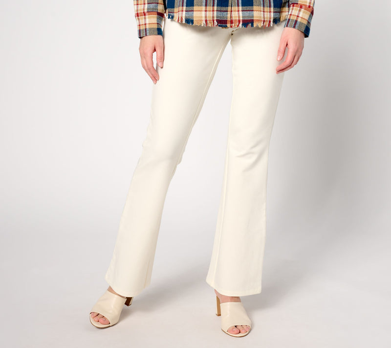 Women with Control Tall Pull On Slim Bootcut Pants — View 7