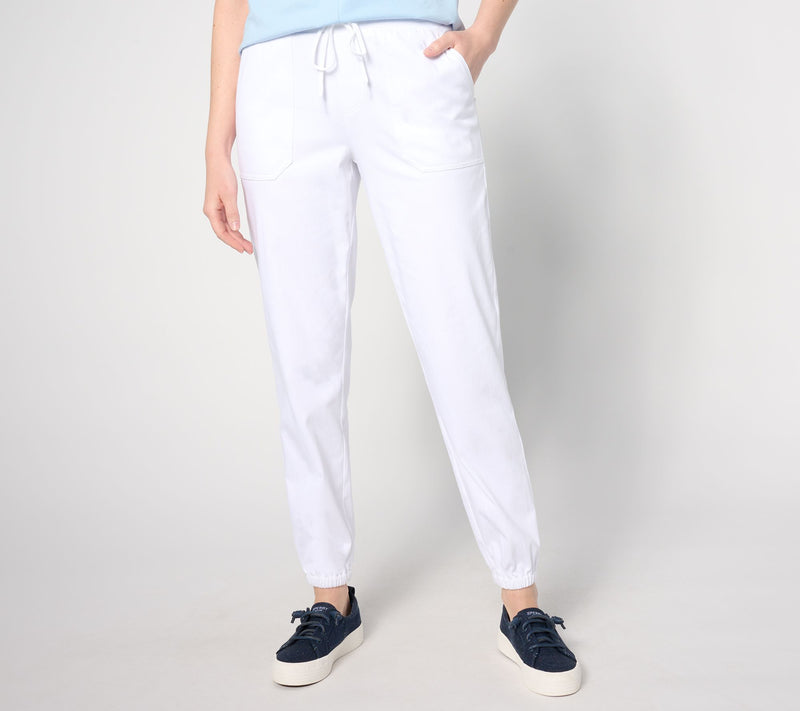 Denim & Co. Regular Comfy Knit Air Straight Leg Cargo Jogger — View 19
