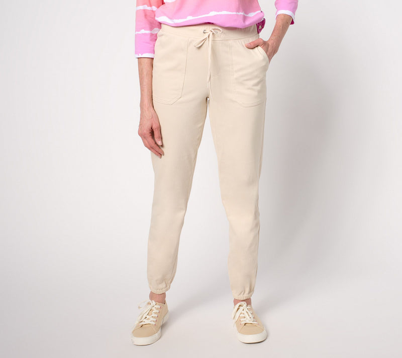 Denim & Co. Regular Comfy Knit Air Straight Leg Cargo Jogger — View 21