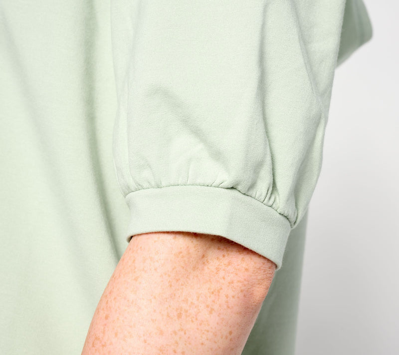 AnyBody Lounge Cozy Knit Puff-Sleeve Hooded Top — View 4