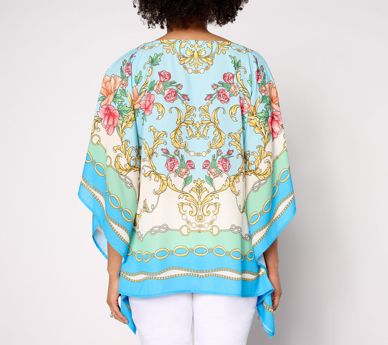 Belle by Kim Gravel High Status Poncho Top — View 12
