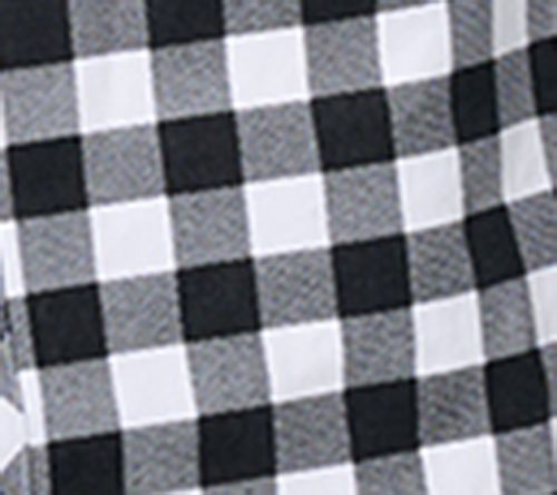 Isaac Mizrahi Live! Petite Gingham Button Front Car Coat — View 6