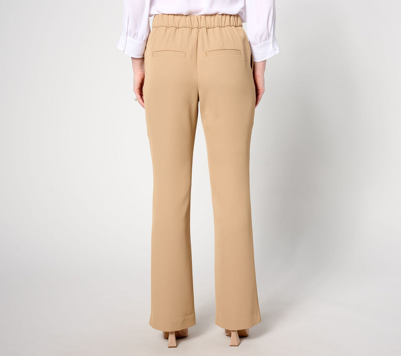 BEAUTIFUL by Lawrence Zarian Petite Wide Leg Pull-On Pant — View 10