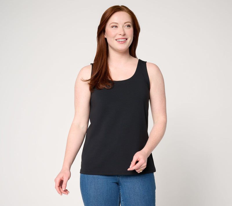 BEAUTIFUL by Lawrence Zarian Classic Knit Scoop Neck Tank — Main view