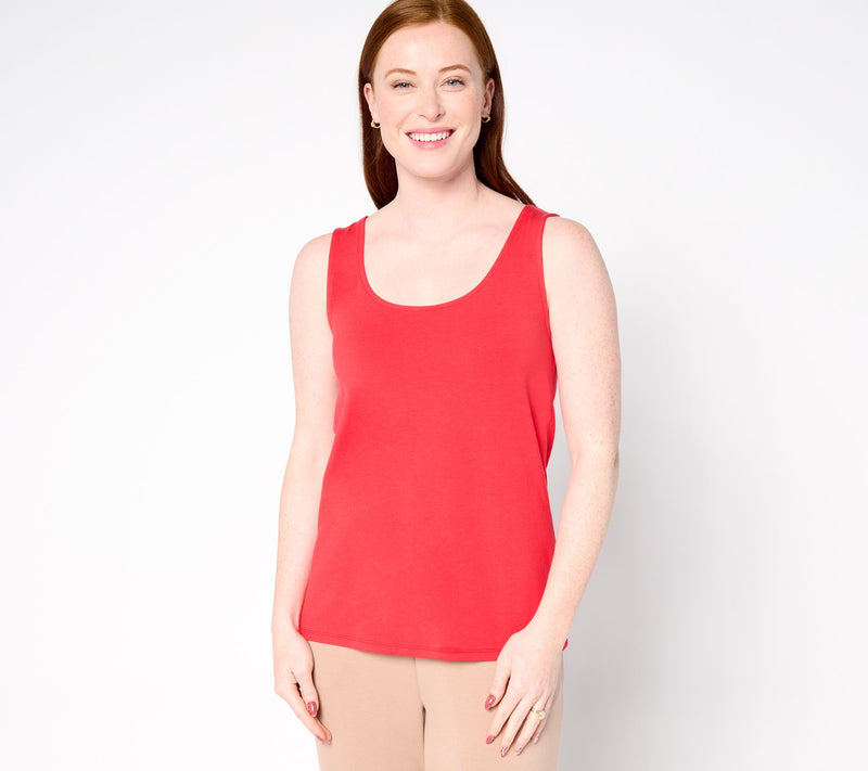 BEAUTIFUL by Lawrence Zarian Classic Knit Scoop Neck Tank — View 27