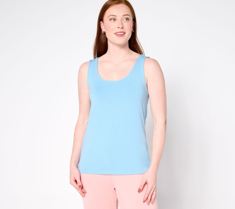BEAUTIFUL by Lawrence Zarian Classic Knit Scoop Neck Tank — View 28