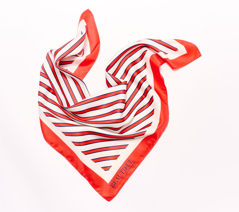 BEAUTIFUL by Lawrence Zarian Printed Scarf — View 2