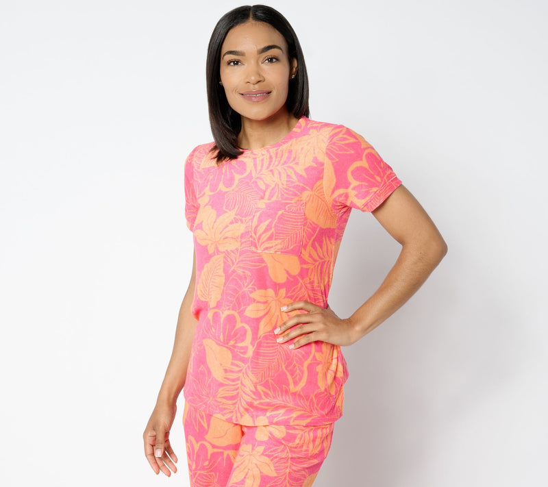 Cuddl Duds Baby Loop Terry Short Sleeve Tee — Main view