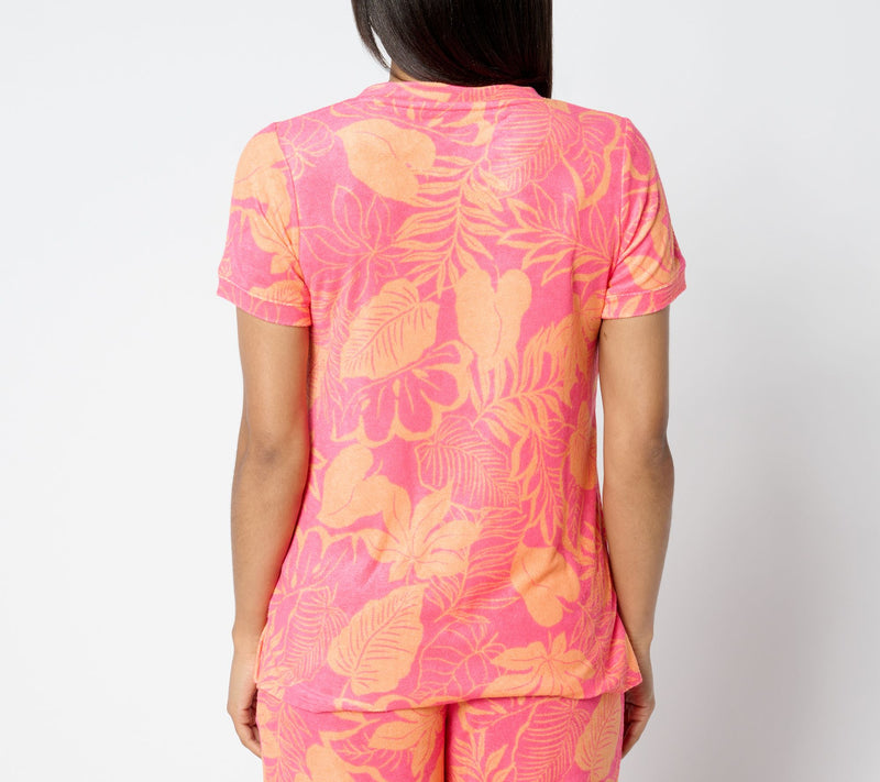 Cuddl Duds Baby Loop Terry Short Sleeve Tee — View 12