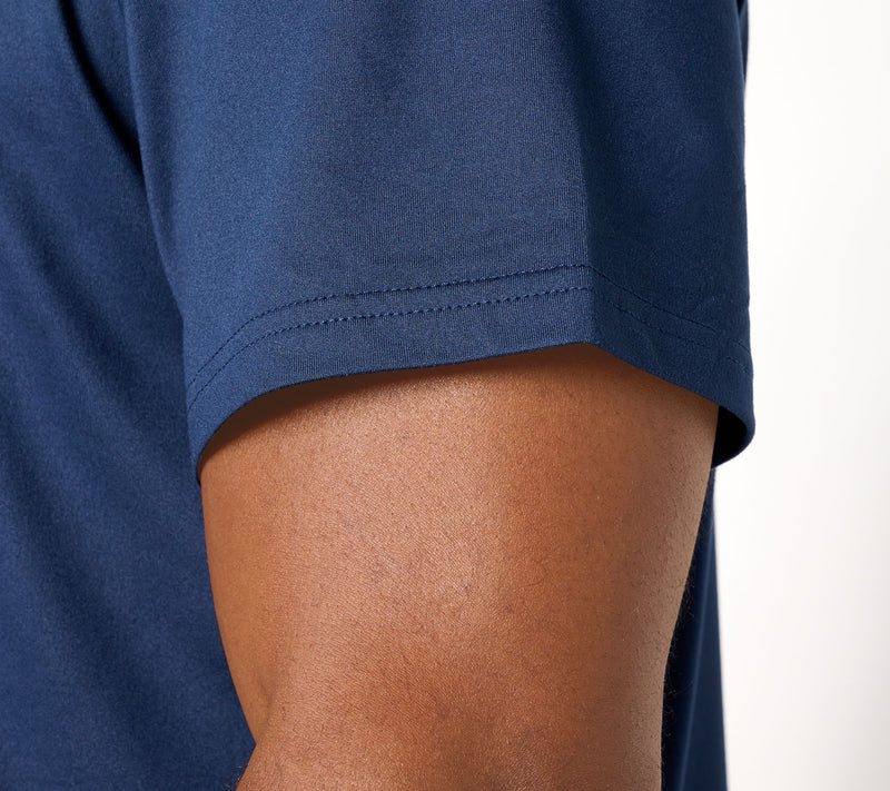 Cuddl Duds Men's Classic Stretch Jersey Pajama Set — View 12