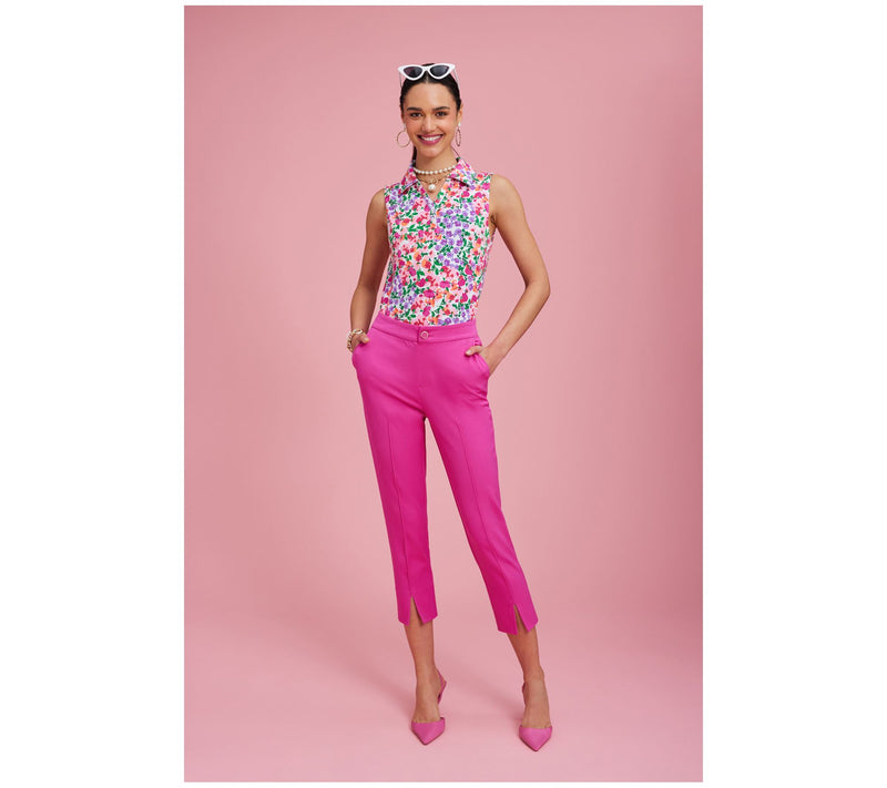 Isaac Mizrahi Live! Regular 24/7 Stretch Slim-Leg Crop Pants — View 8