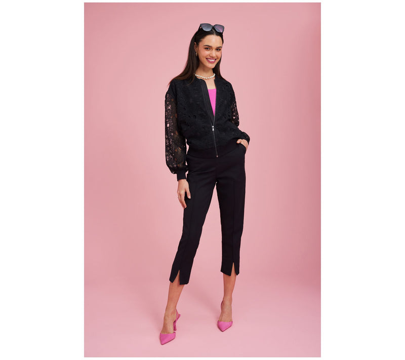 Isaac Mizrahi Live! Petite 24/7 Stretch Slim-Leg Crop Pants — View 9