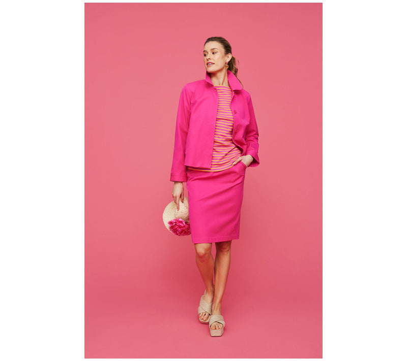 Isaac Mizrahi Live! Tall 24/7 Stretch Pencil Skirt — View 4