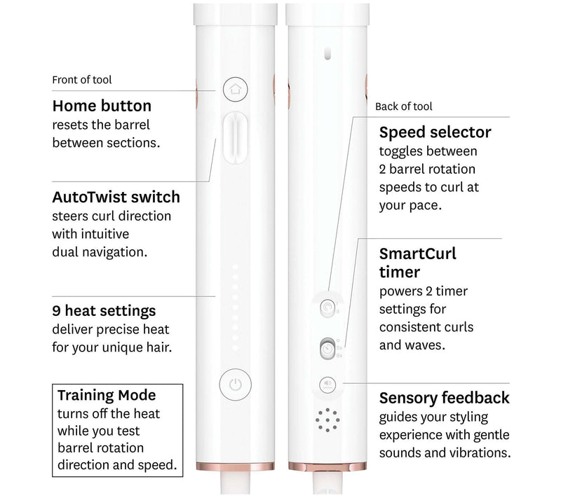 T3 CurlWrap 1.25" Automatic Rotating Curling Iron Long Barrel — View 7