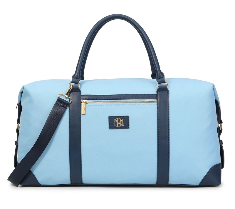 Badgley Mischka Barbara XL Canvas Tote Weekender Travel Bag — Main view