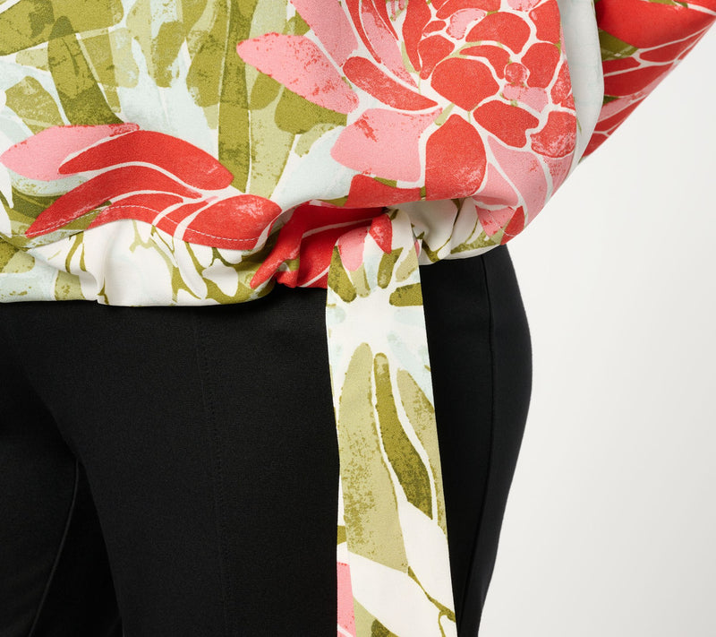 BEAUTIFUL by Lawrence Zarian Off-Shoulder Dolman Sleeve Top — View 6