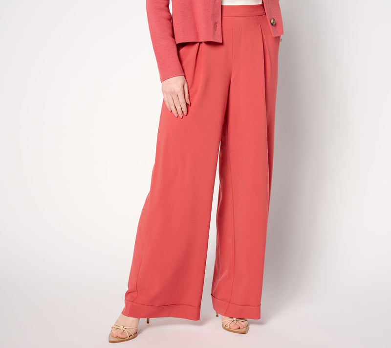 BEAUTIFUL by Lawrence Zarian Regular Pull-On Wide Leg Pant — View 9