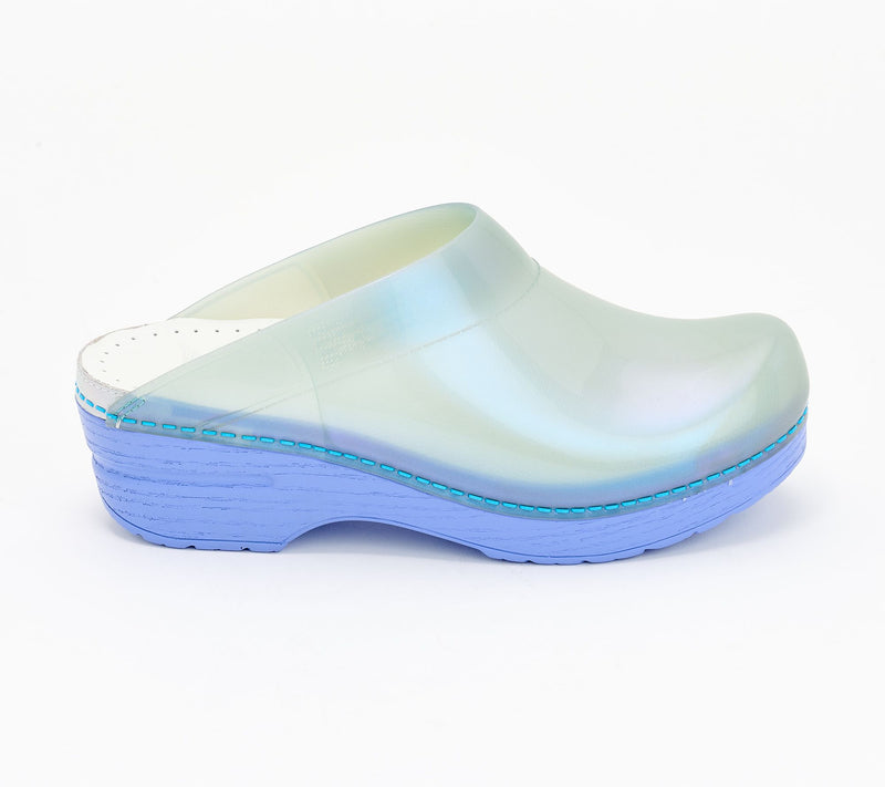 Dansko Open Back Translucent Clogs - Sonja — View 5