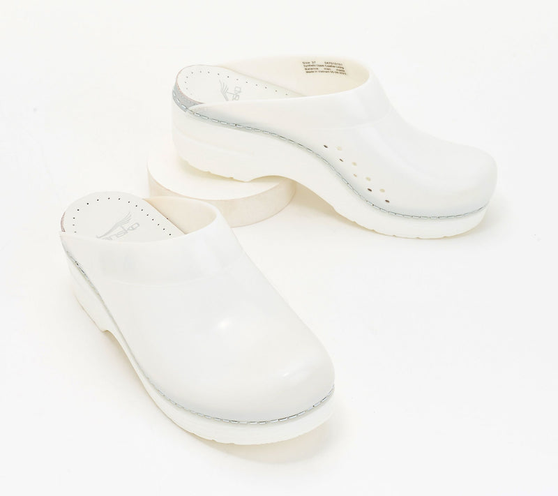 Dansko Open Back Translucent Clogs - Sonja — View 12