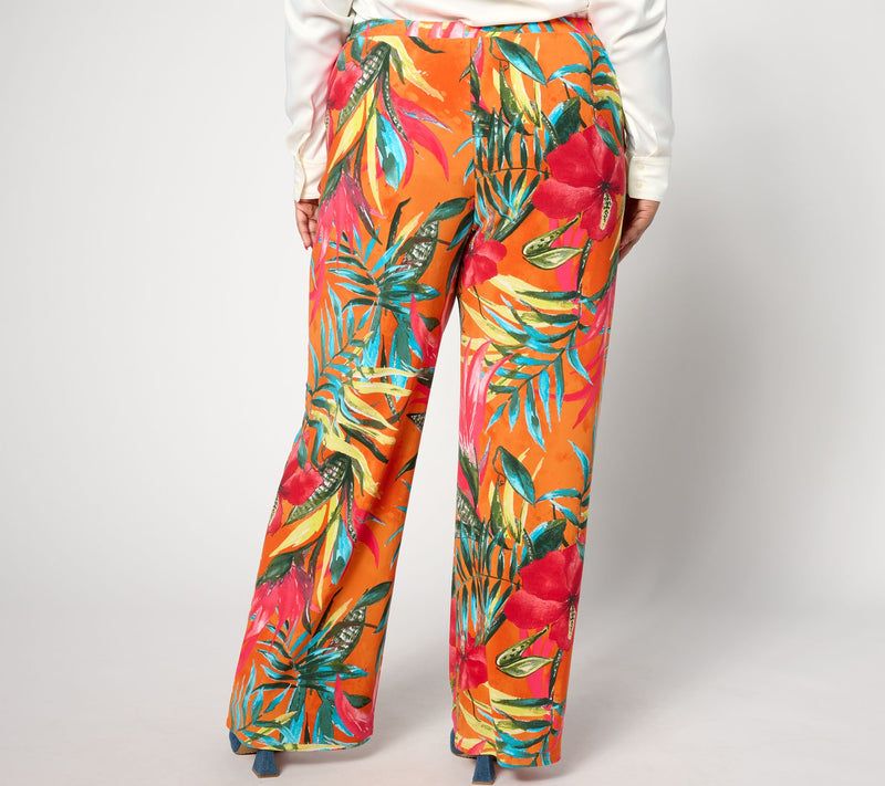 Women with Control Como Jersey Regular Wide Leg Pants — View 14