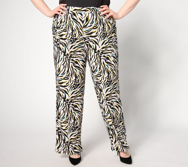 Women with Control Como Jersey Regular Wide Leg Pants — View 11