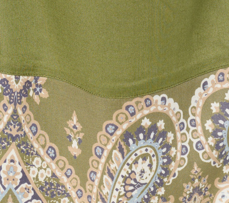 BEAUTIFUL by Lawrence Zarian Petite Border Print Straight Pant — View 8