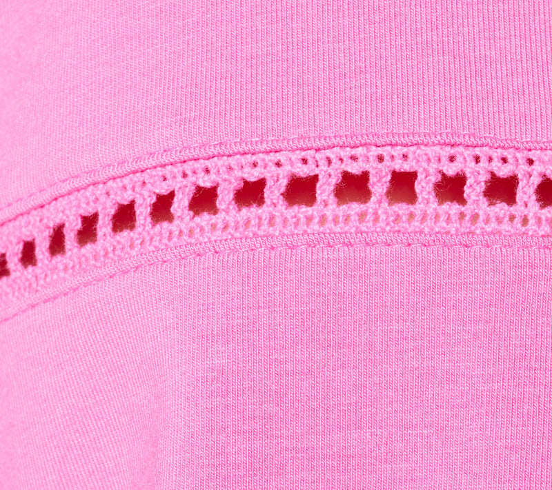 Belle by Kim Gravel Primabelle Knit Top with Ladder Stitch Trim — View 16