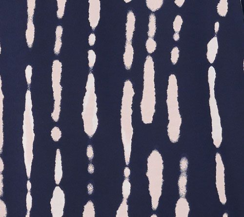 Belle by Kim Gravel Shibori Stripe Shirred Shoulder Blouse — Main view