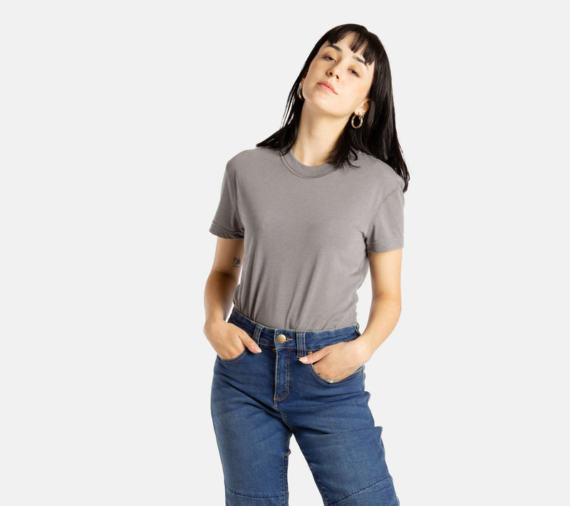 No Limbits Adaptive Women's Charcoal SensoryTee — View 3