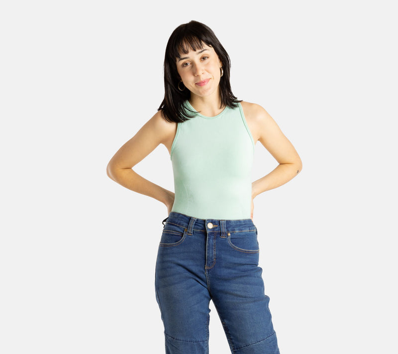 No Limbits Adaptive Women's Seafoam SensoryCompressionTank — View 3