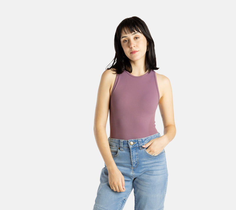 No Limbits Adaptive Women's Muave SensoryCompressionTank — View 5