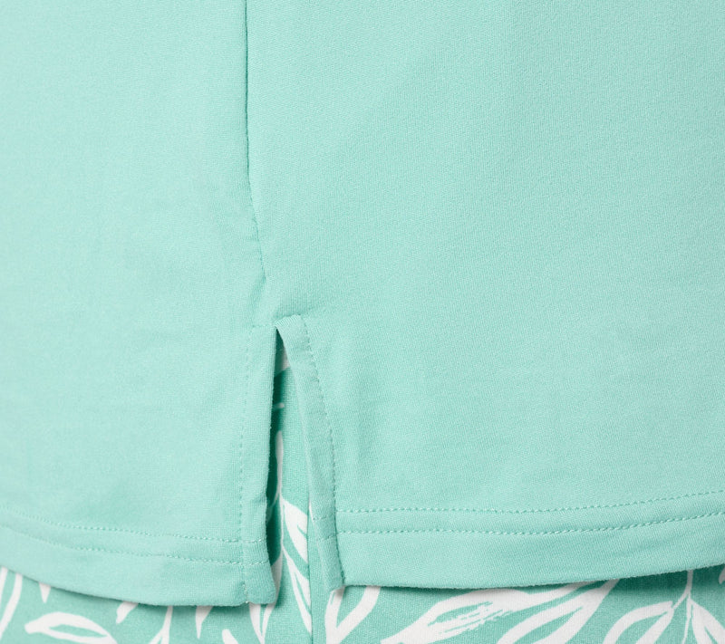 MUK LUKS Tall Cloud Knit Short, Capri, Tee, & Tank PJ Set — View 17