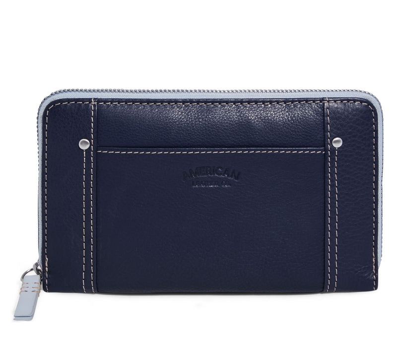 American Leather Co. Austin Continental Leather Wallet — View 19