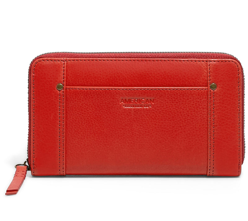 American Leather Co. Austin Continental Leather Wallet — View 13