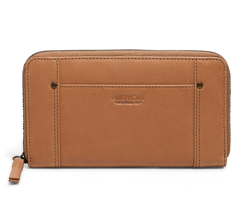 American Leather Co. Austin Continental Leather Wallet — View 15