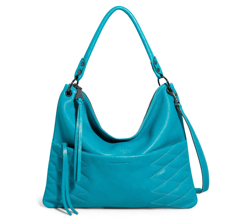 Aimee Kestenberg Convertible Leather Shoulder Bag — View 7