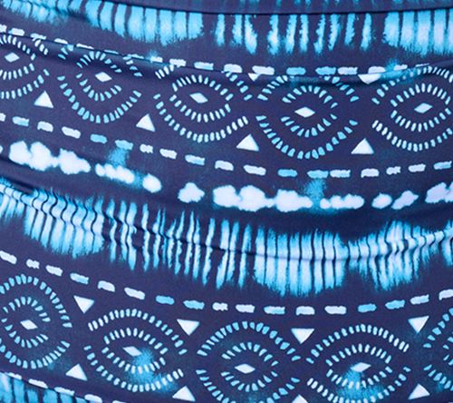 Susan Graver Soleil High Neck Tankini with Novelty Trim — View 6