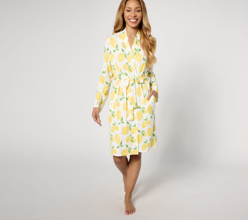 Bumblebella by Jill Martin Dreamy Jersey Spa Robe — View 11